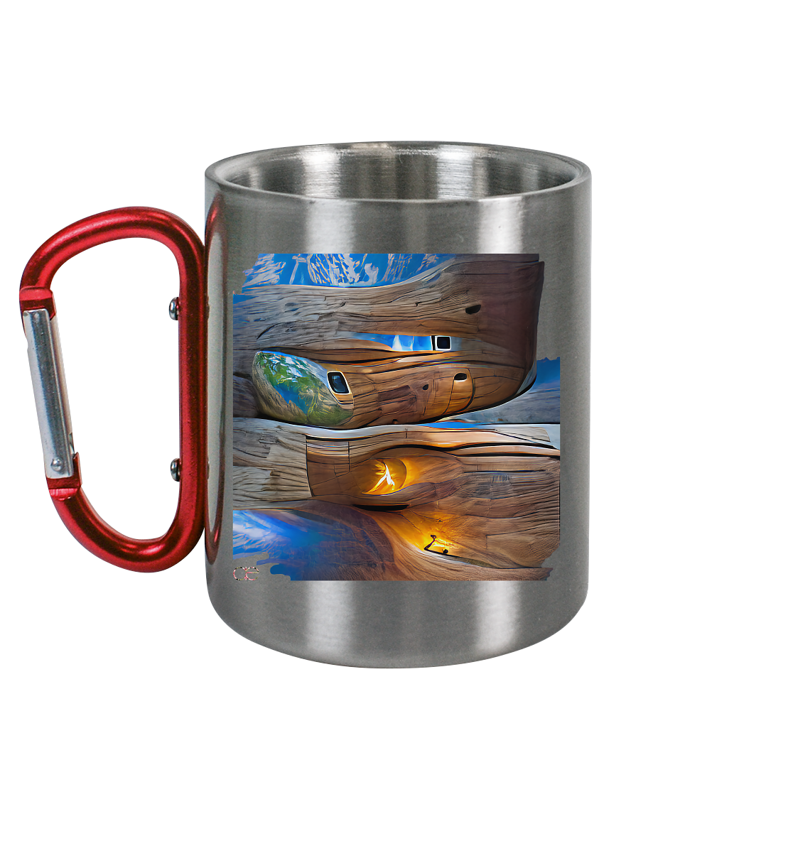 Ai Earth Perspective - Edelstahl Tasse