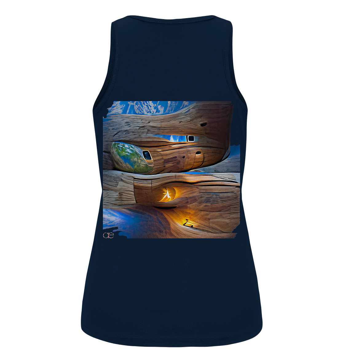 Ai Earth Perspective - Ladies Organic Tank-Top