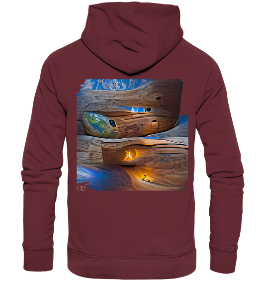 Ai Earth Perspective - Organic Fashion Hoodie