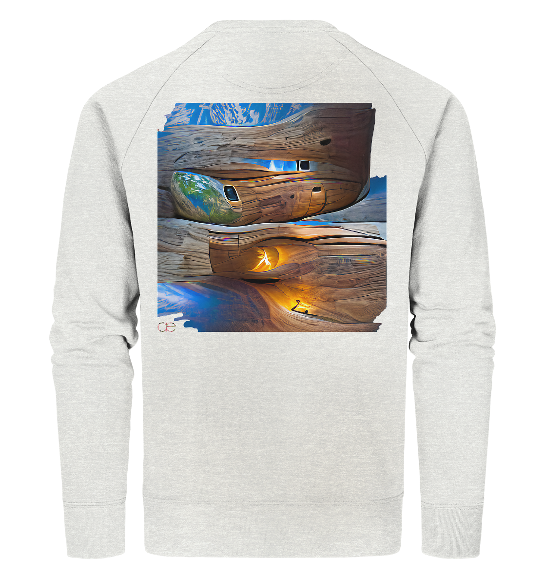 Ai Earth Perspective - Organic Sweatshirt