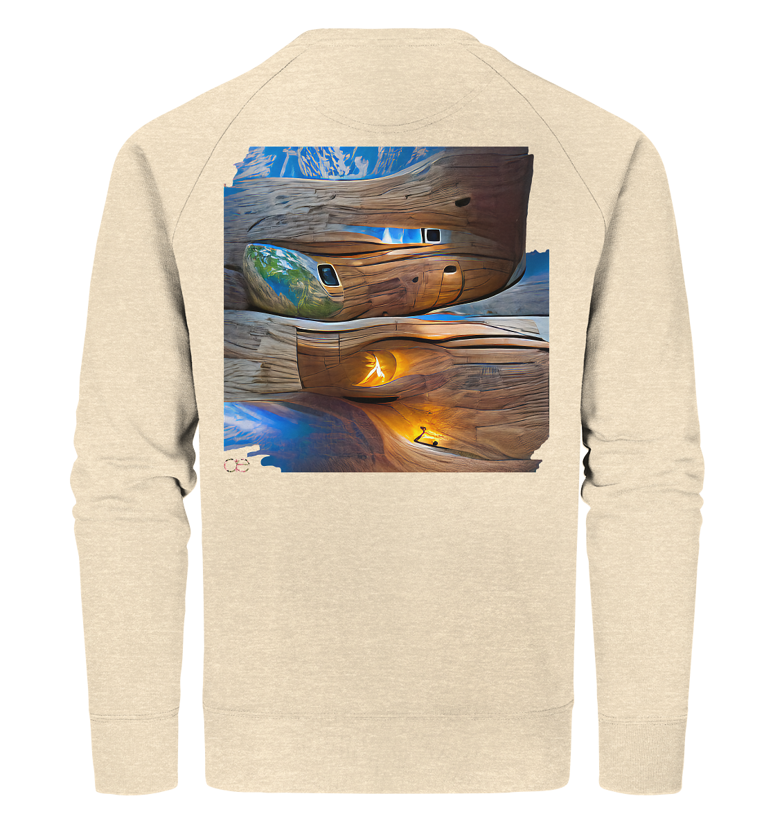 Ai Earth Perspective - Organic Sweatshirt