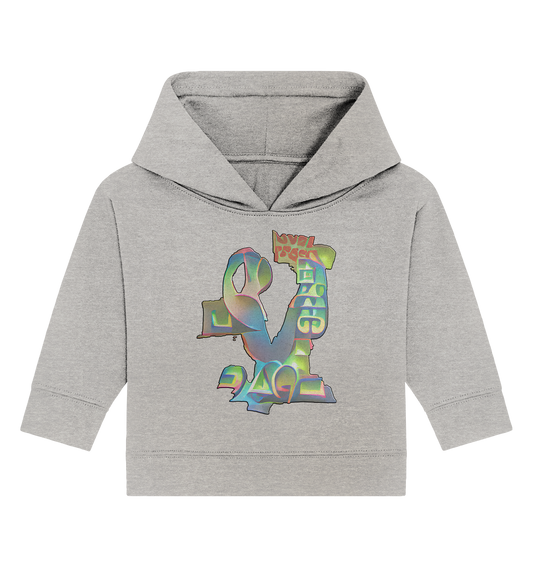 Peace & Love - Baby Organic Hoodie