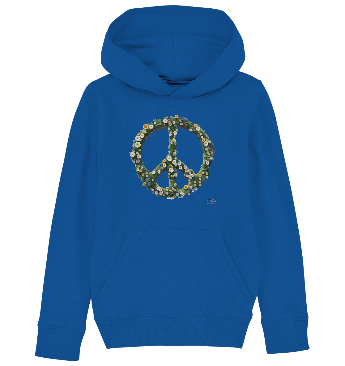 Peace Flower - Kids Organic Hoodie