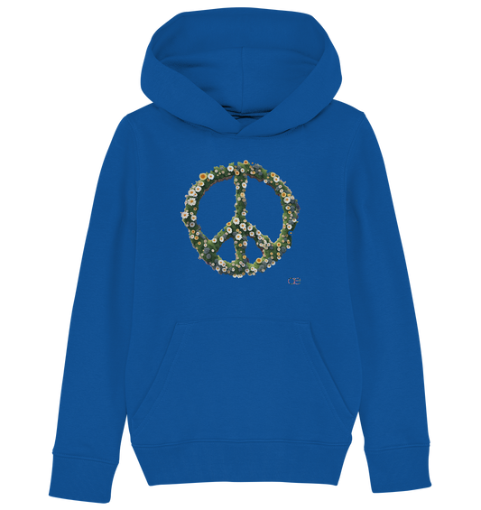 Peace Flower - Kids Organic Hoodie