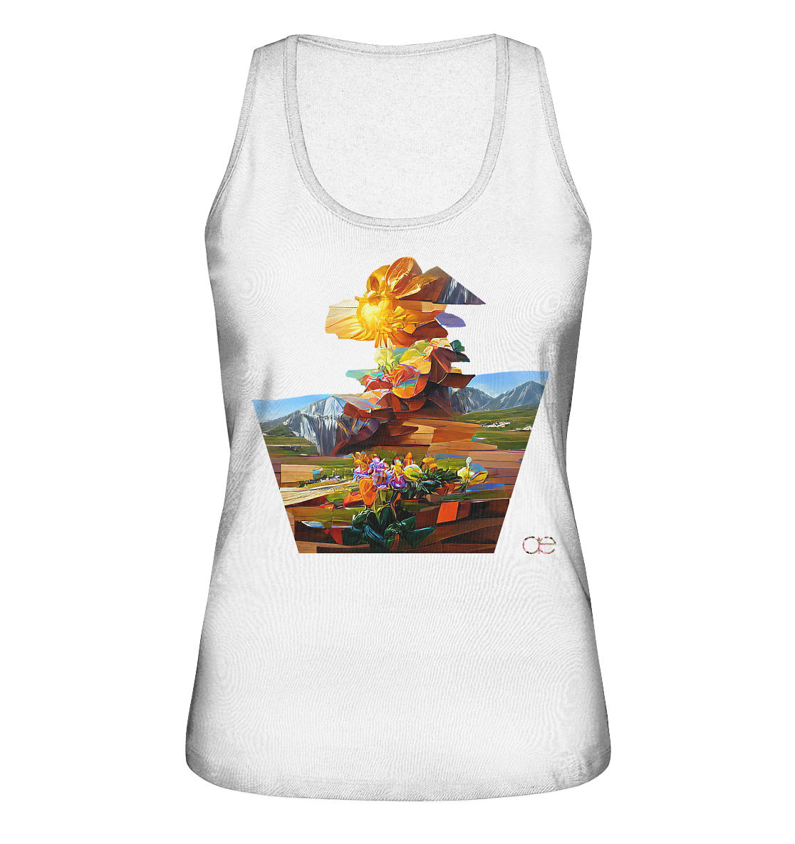 Flowerpots - Ladies Organic Tank-Top