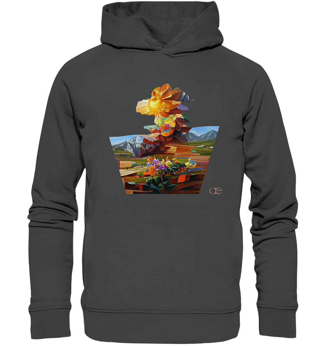 Flowerpots - Organic Fashion Hoodie