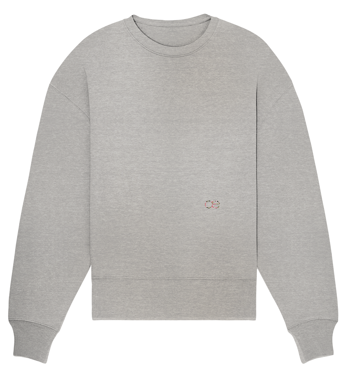 Ai Earth Perspective - Organic Oversize Sweatshirt