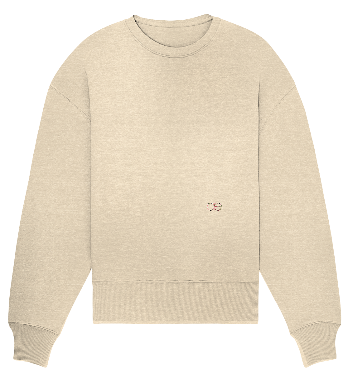 Ai Earth Perspective - Organic Oversize Sweatshirt