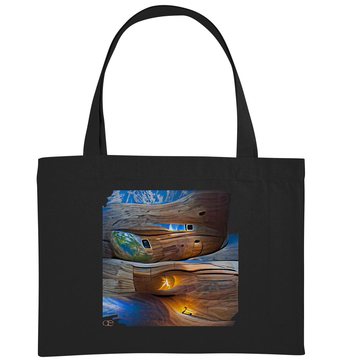 Ai Earth Perspective - Organic Shopping-Bag
