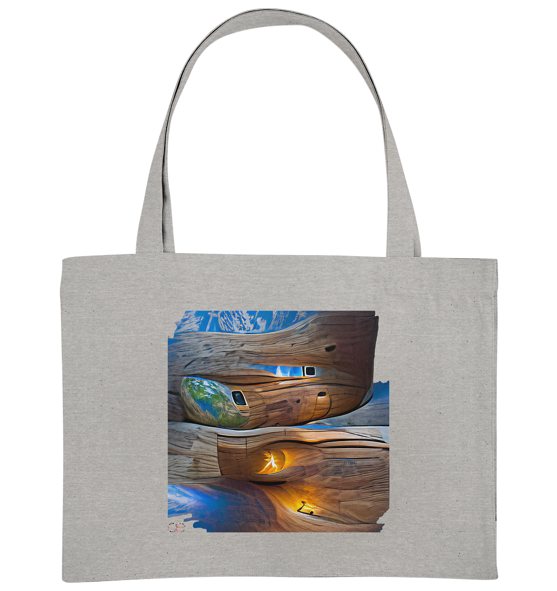 Ai Earth Perspective - Organic Shopping-Bag