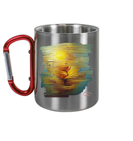 Ai Wood´S - Edelstahl Tasse Karabiner