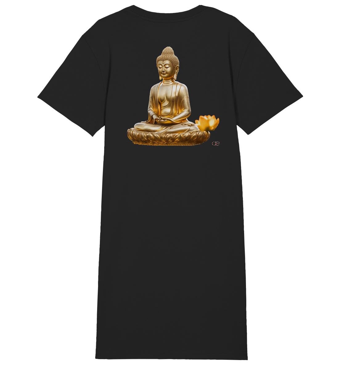 Golden Buddha - Ladies Organic Shirt Dress