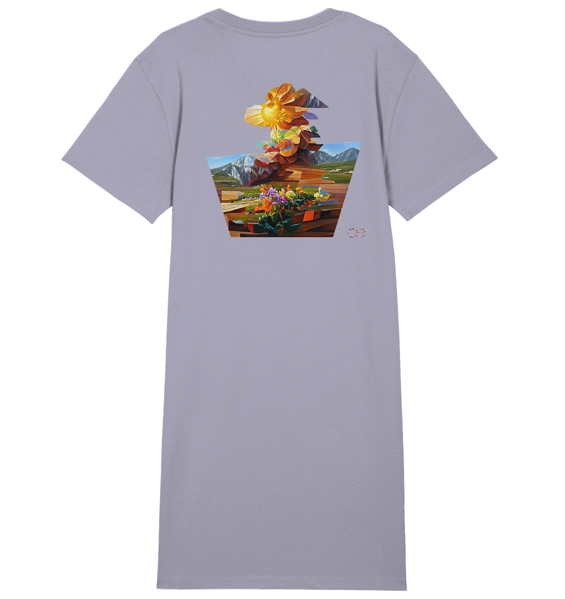 Flowerpots - Ladies Organic Shirt Dress