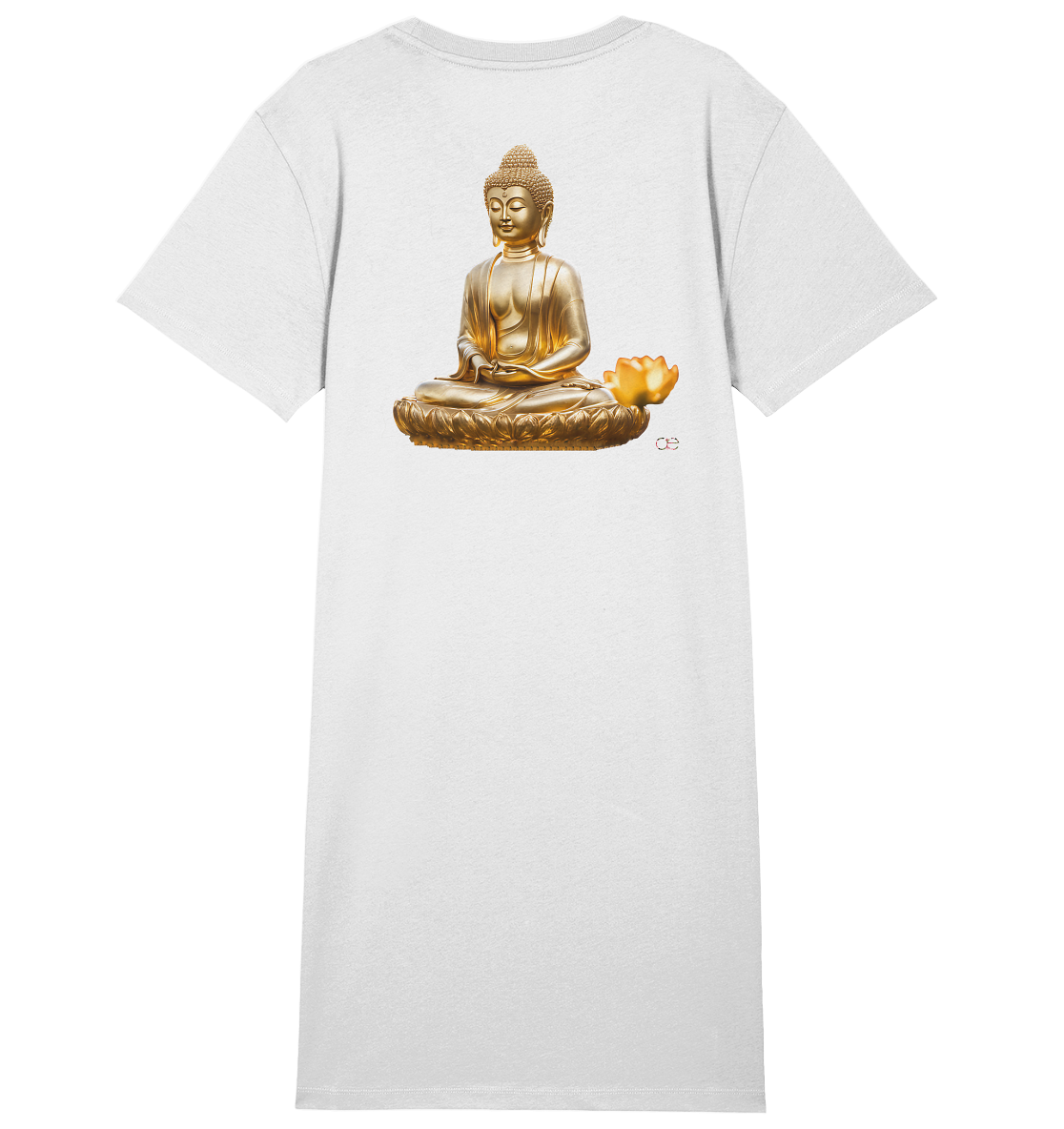 Golden Buddha - Ladies Organic Shirt Dress