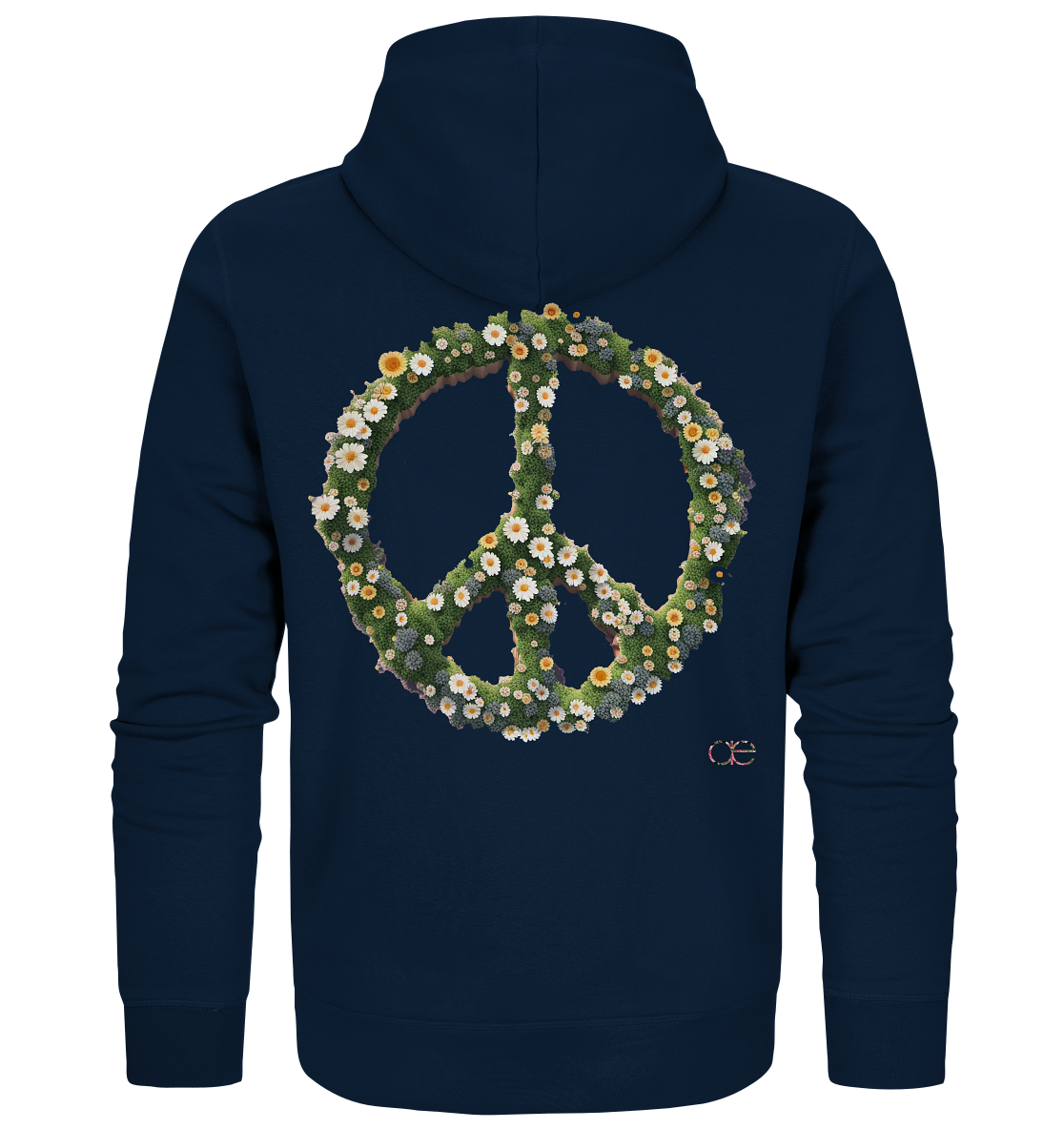 Peace Flower - Organic Zipper