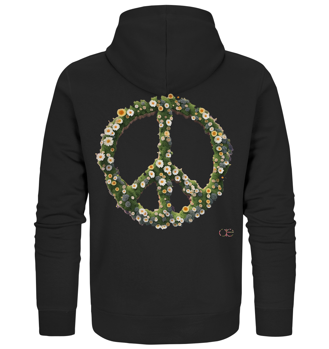 Peace Flower - Organic Zipper