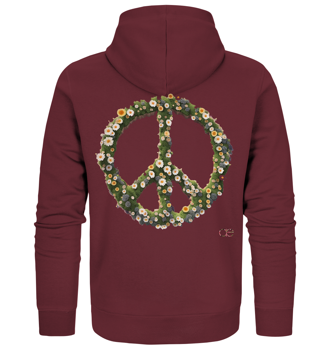 Peace Flower - Organic Zipper