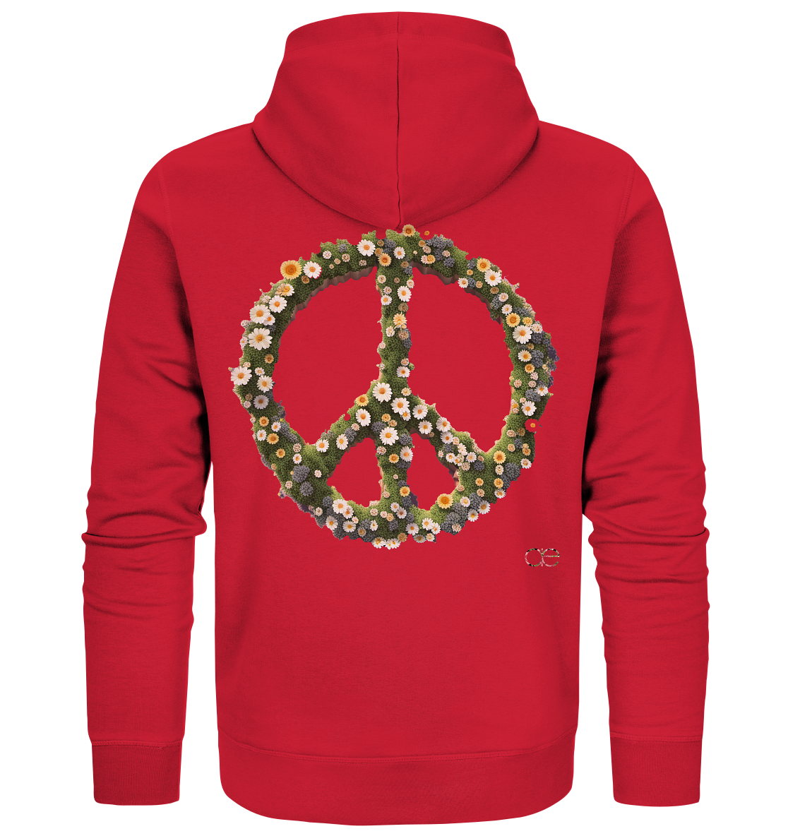 Peace Flower - Organic Zipper