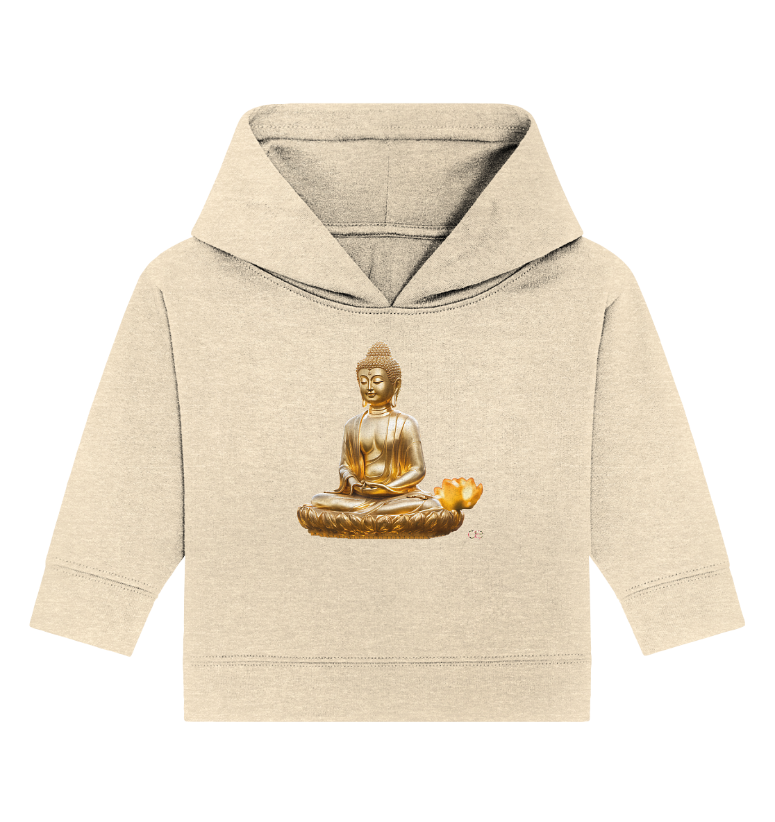 Golden Buddha - Baby Organic Hoodie
