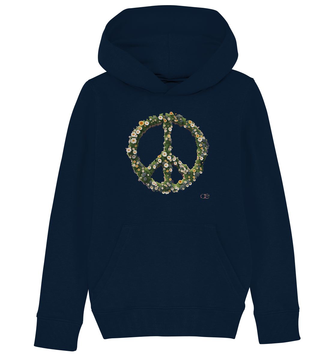 Peace Flower - Kids Organic Hoodie