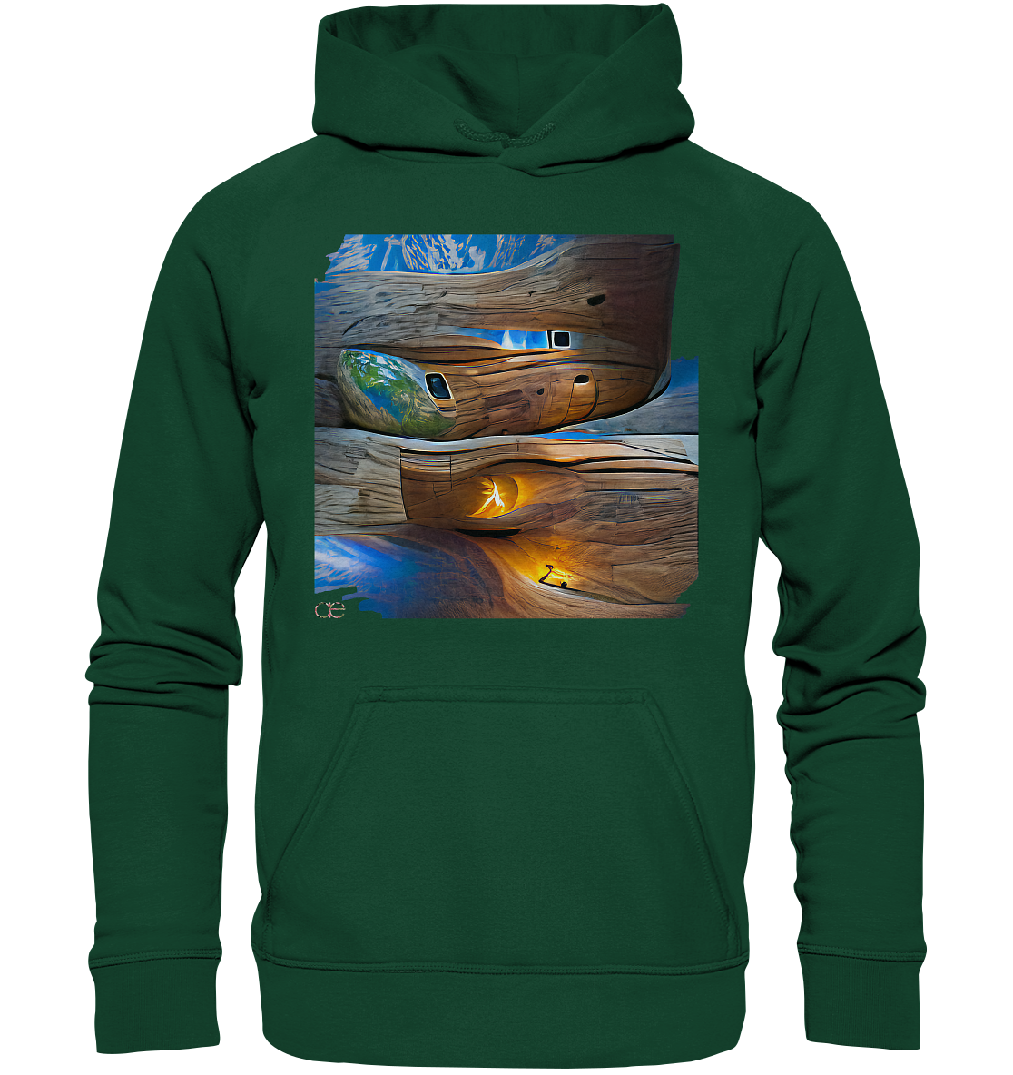 Ai Earth Perspective  - Kids Premium Hoodie