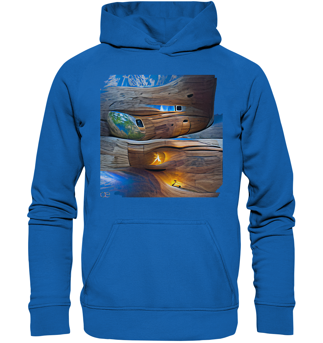 Ai Earth Perspective  - Kids Premium Hoodie