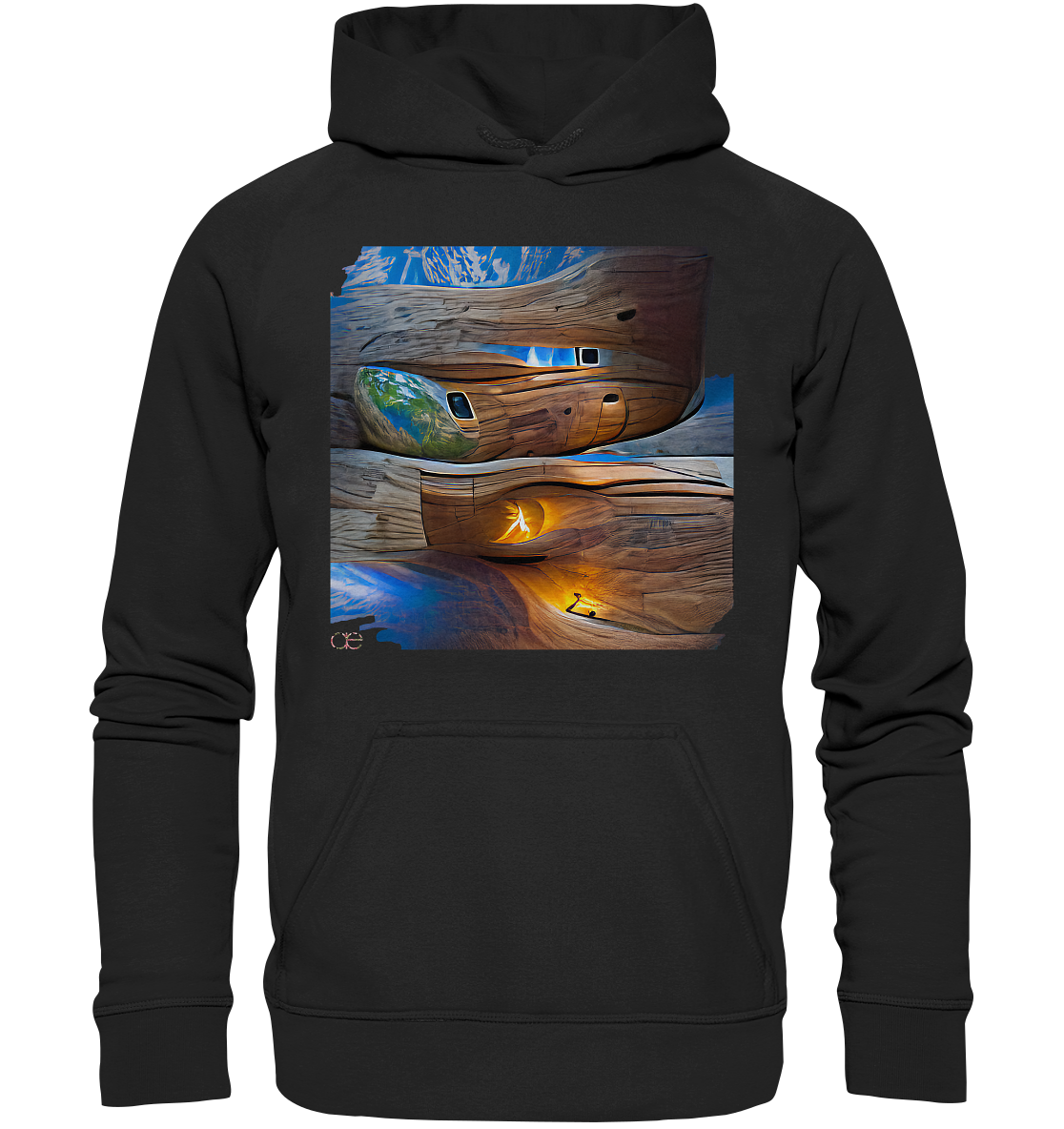 Ai Earth Perspective  - Kids Premium Hoodie