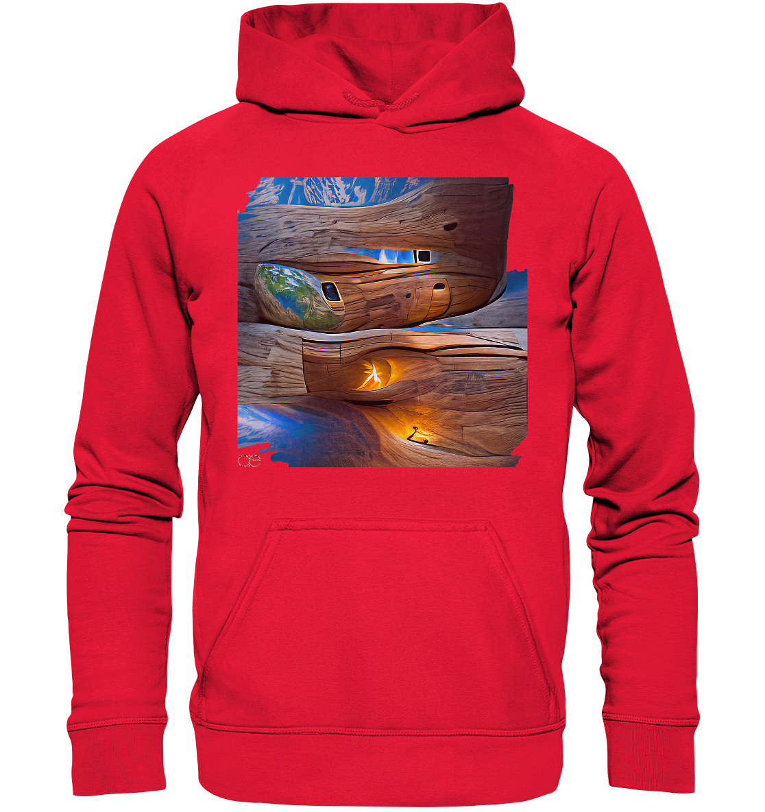 Ai Earth Perspective  - Kids Premium Hoodie