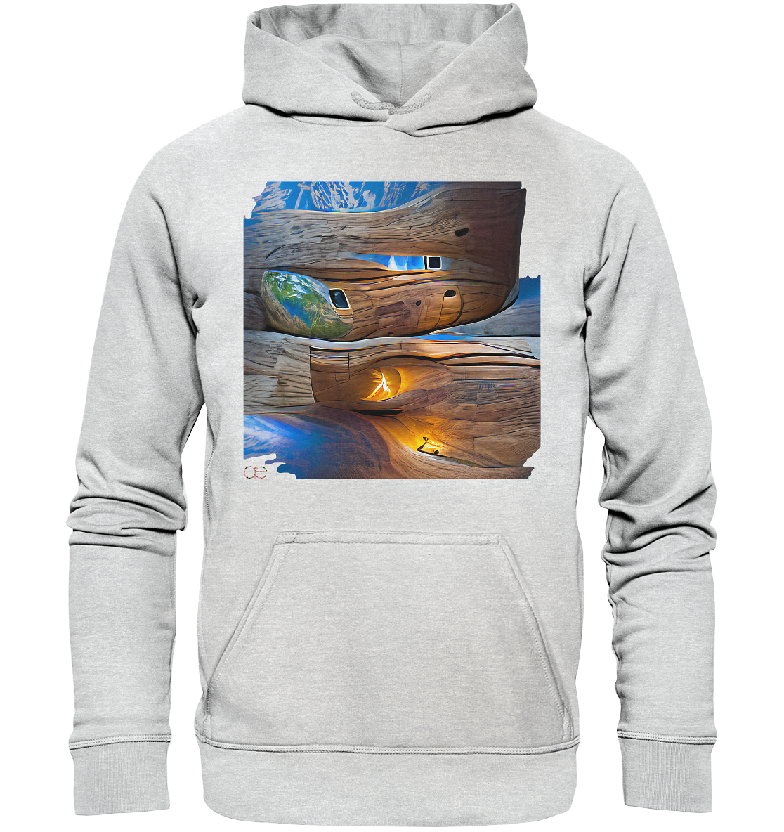 Ai Earth Perspective  - Kids Premium Hoodie