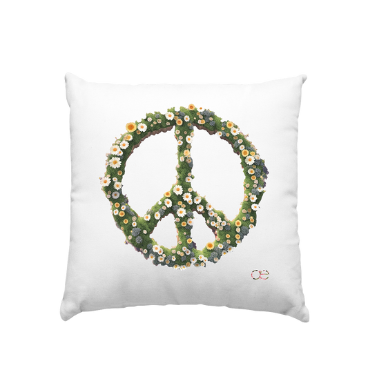 Peace Flower - Kissen 40x40cm