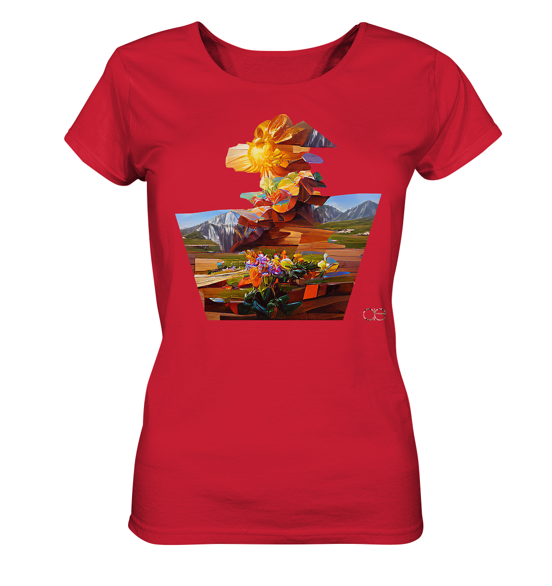 Flowerpots - Ladies Organic Shirt