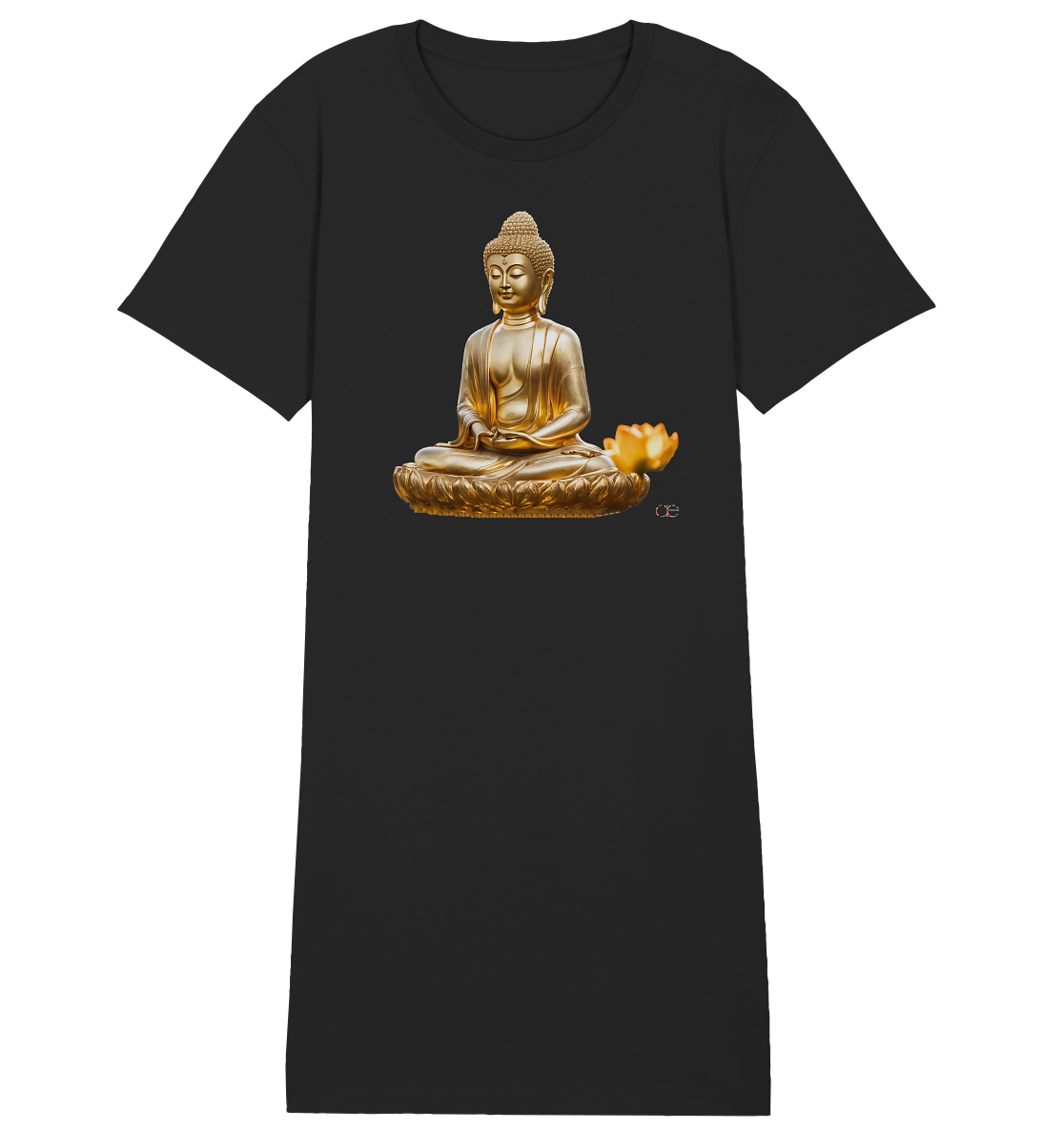 Golden Buddha - Ladies Organic Shirt Dress