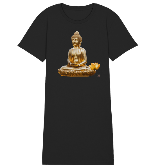 Golden Buddha - Ladies Organic Shirt Dress