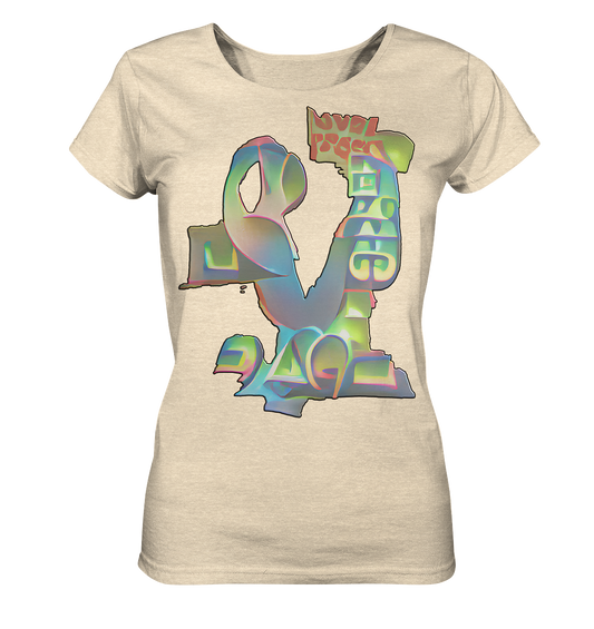 Peace & Love - Ladies Organic Shirt