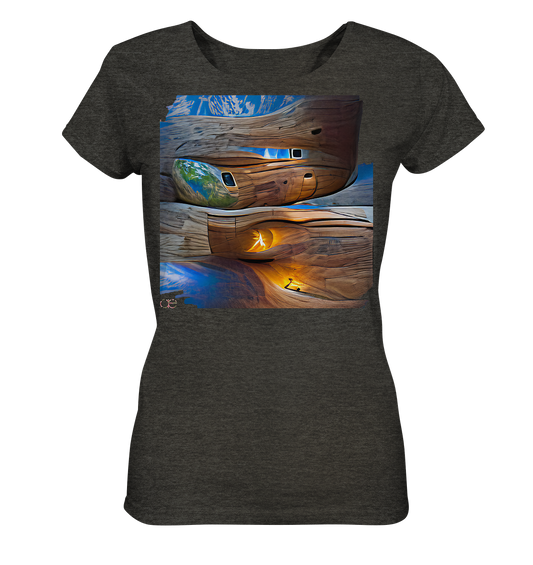 Ai Earth Perspective  - Ladies Organic Shirt (meliert)