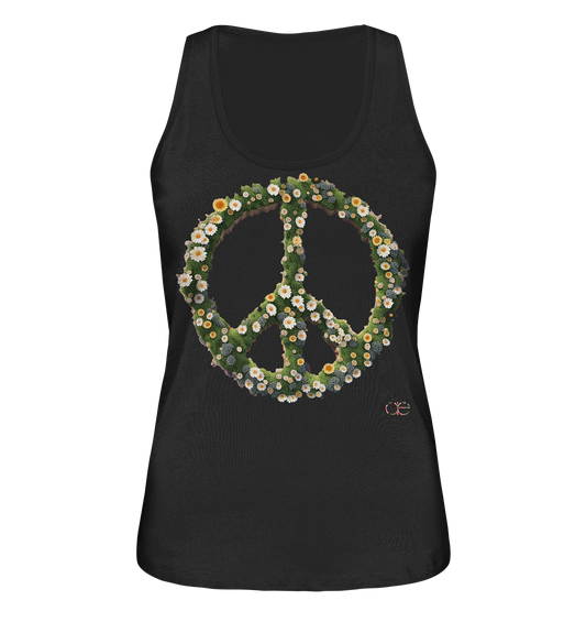 Peace Flower - Ladies Organic Tank-Top