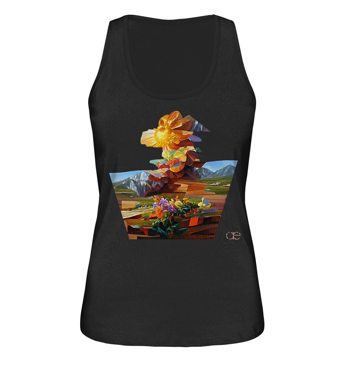 Flowerpots - Ladies Organic Tank-Top