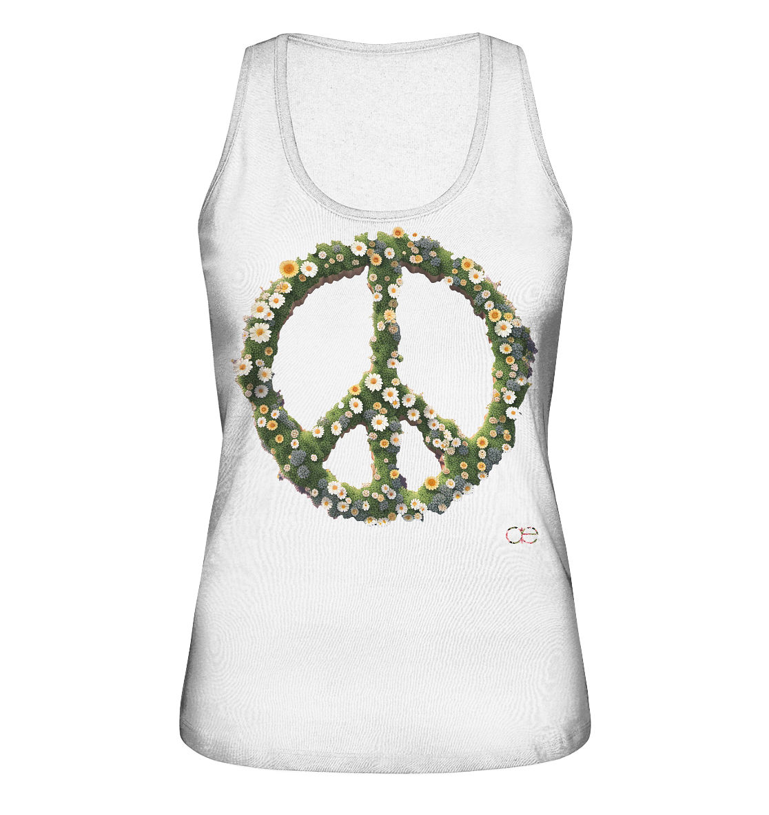 Peace Flower - Ladies Organic Tank-Top