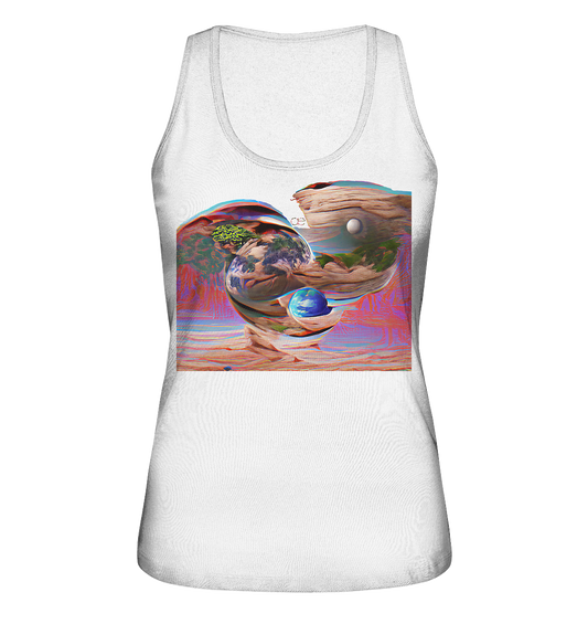 Ai Orbit Flora - Ladies Organic Tank-Top