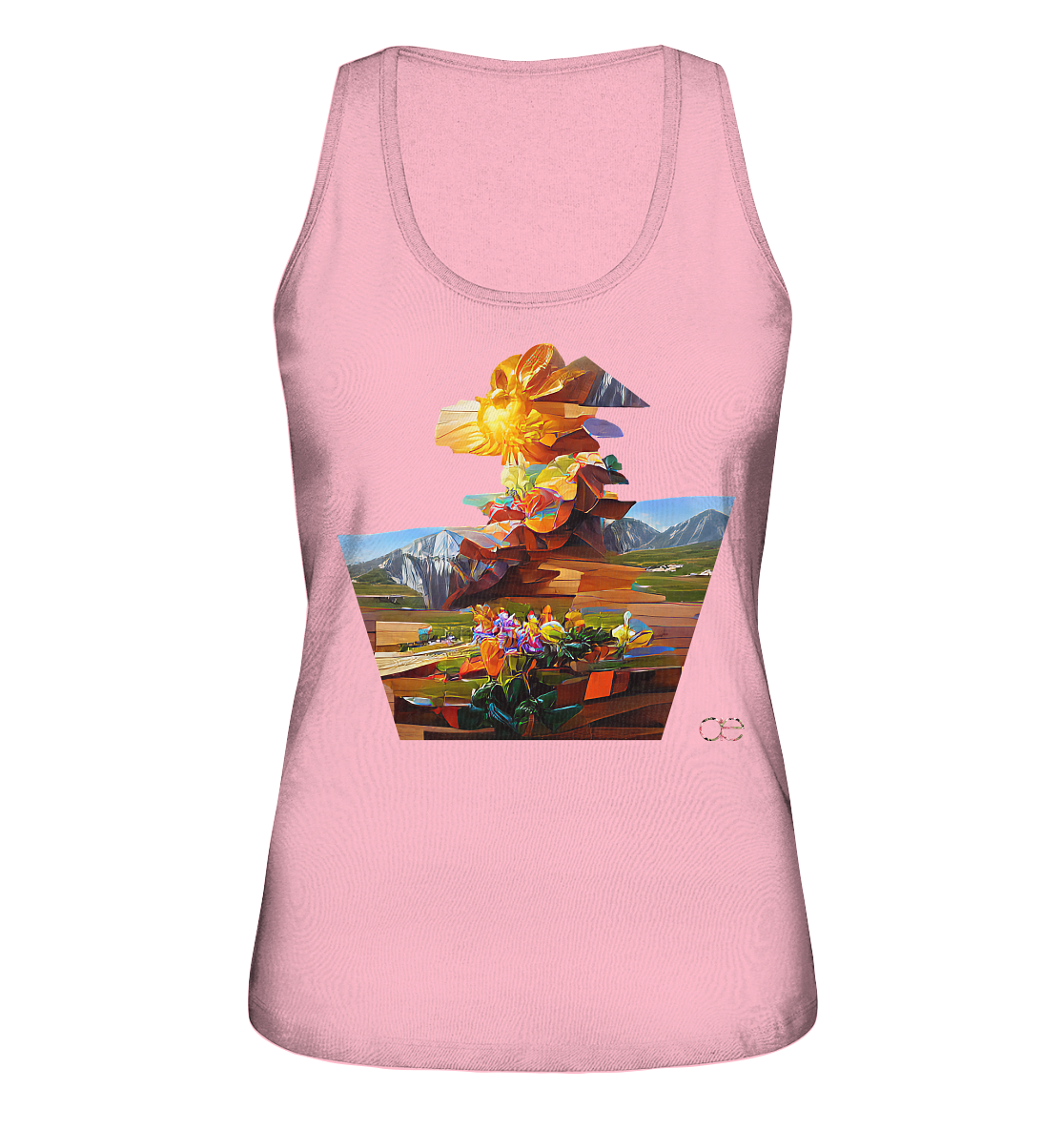 Flowerpots - Ladies Organic Tank-Top