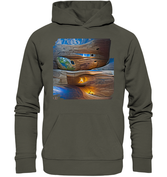 Ai Earth Perspective  - Organic Basic Hoodie