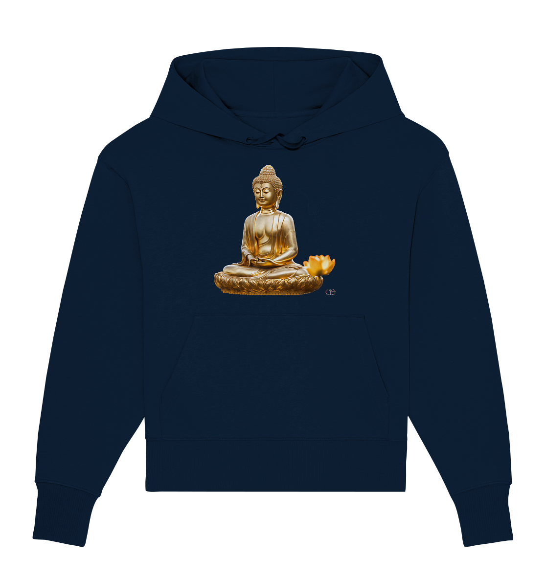 Golden Buddha - Organic Oversize Hoodie