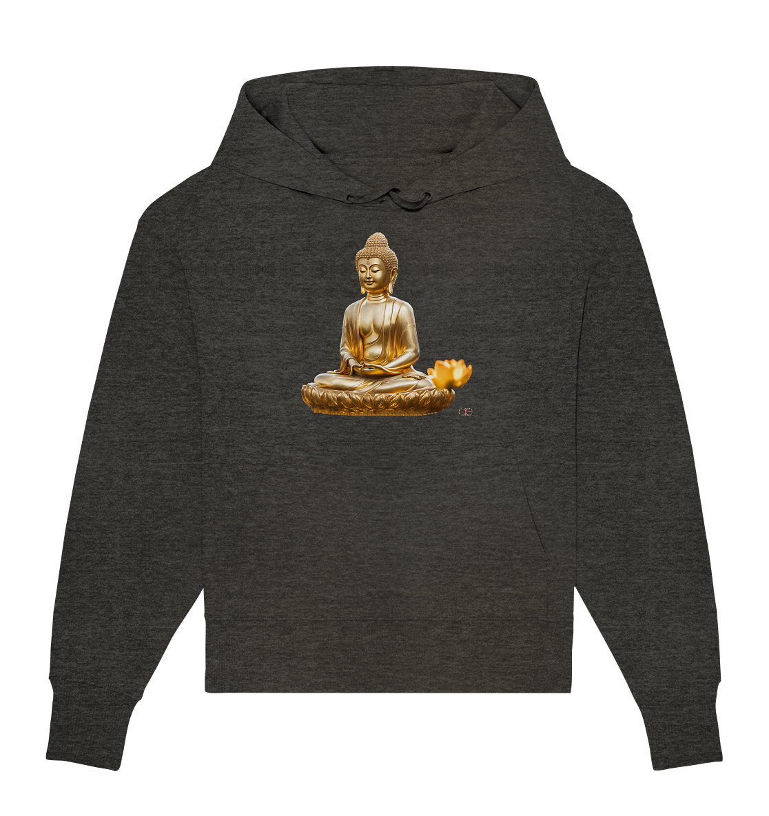 Golden Buddha - Organic Oversize Hoodie