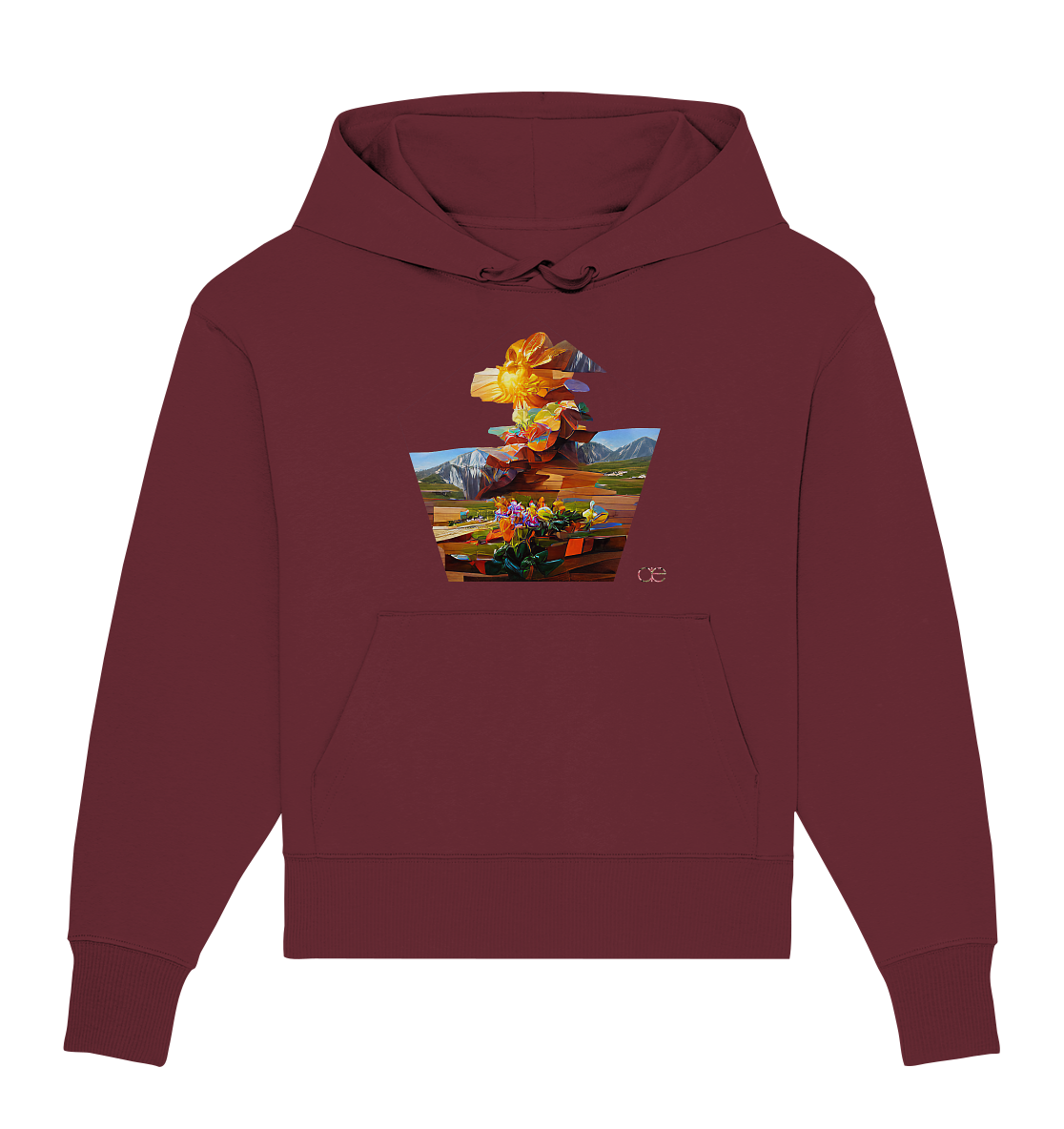 Flowerpots - Organic Oversize Hoodie