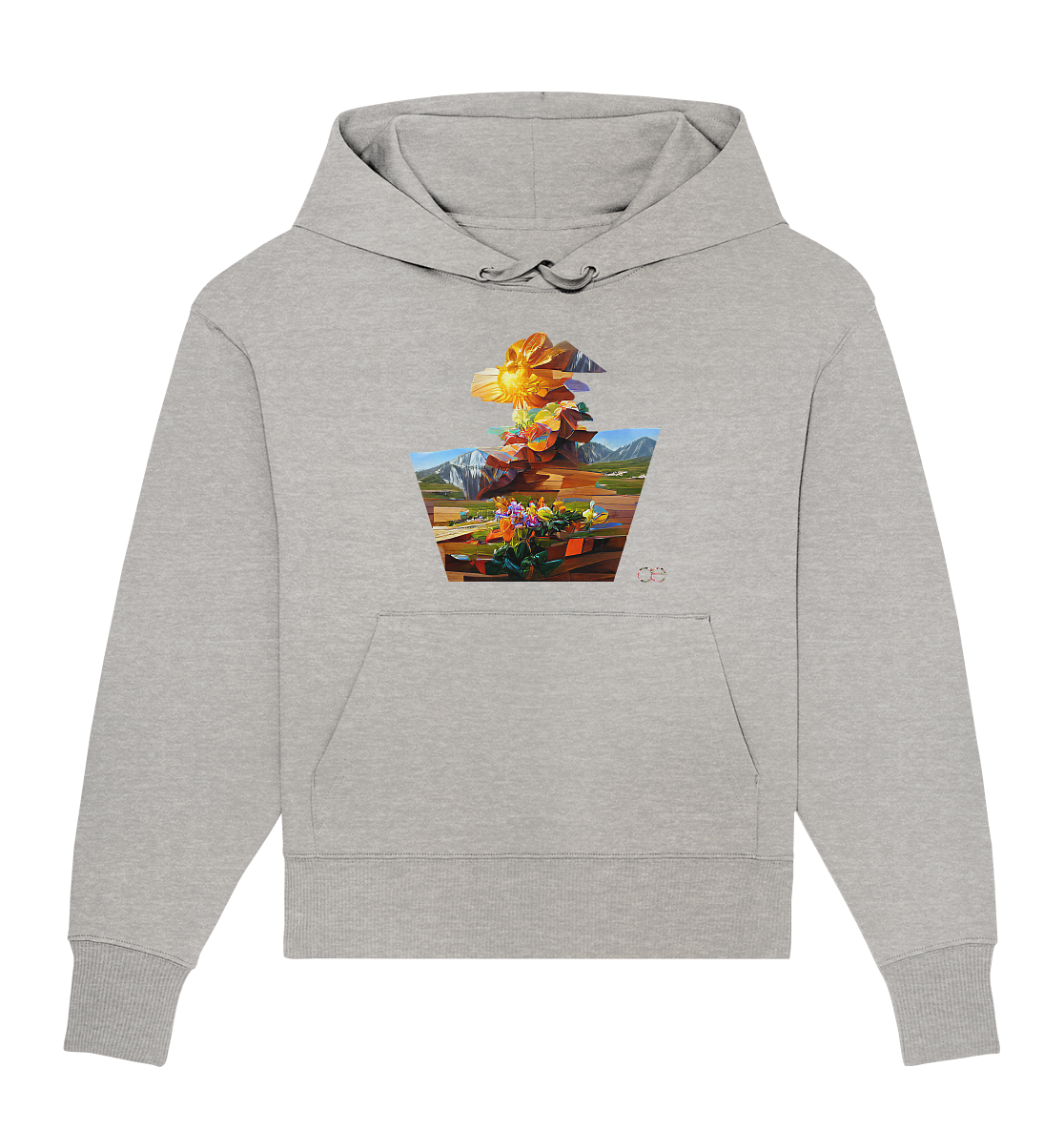 Flowerpots - Organic Oversize Hoodie