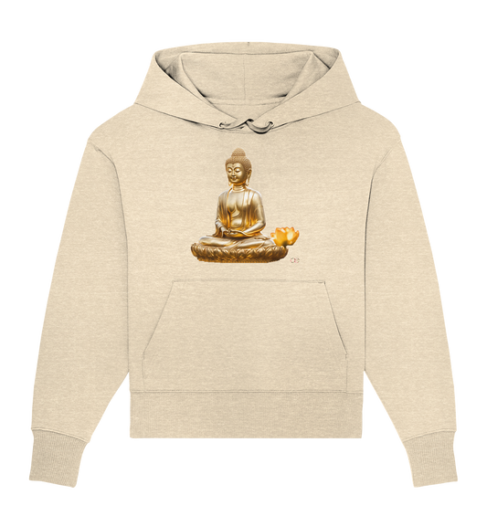 Golden Buddha - Organic Oversize Hoodie