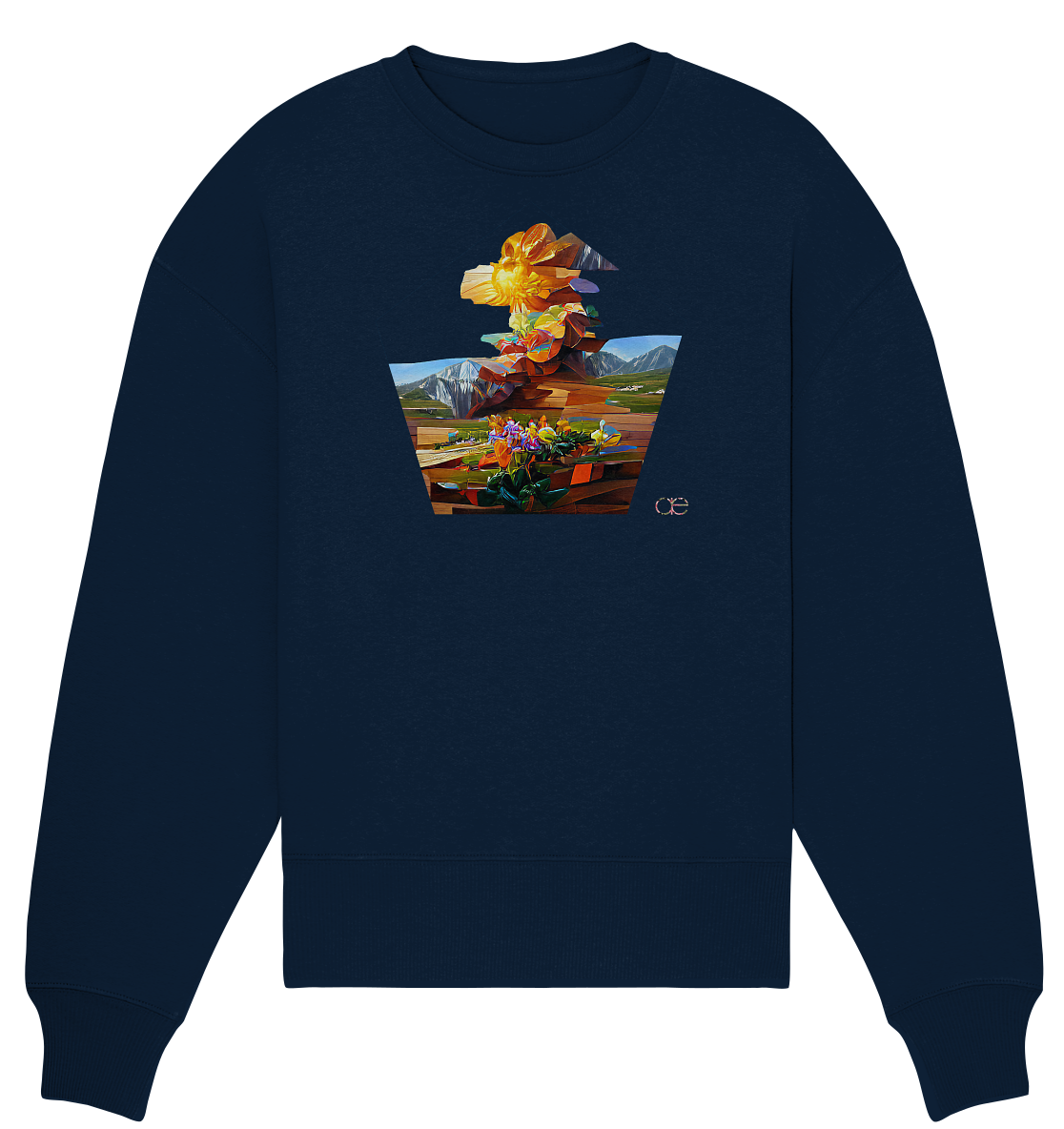 Flowerpots - Organic Oversize Sweatshirt