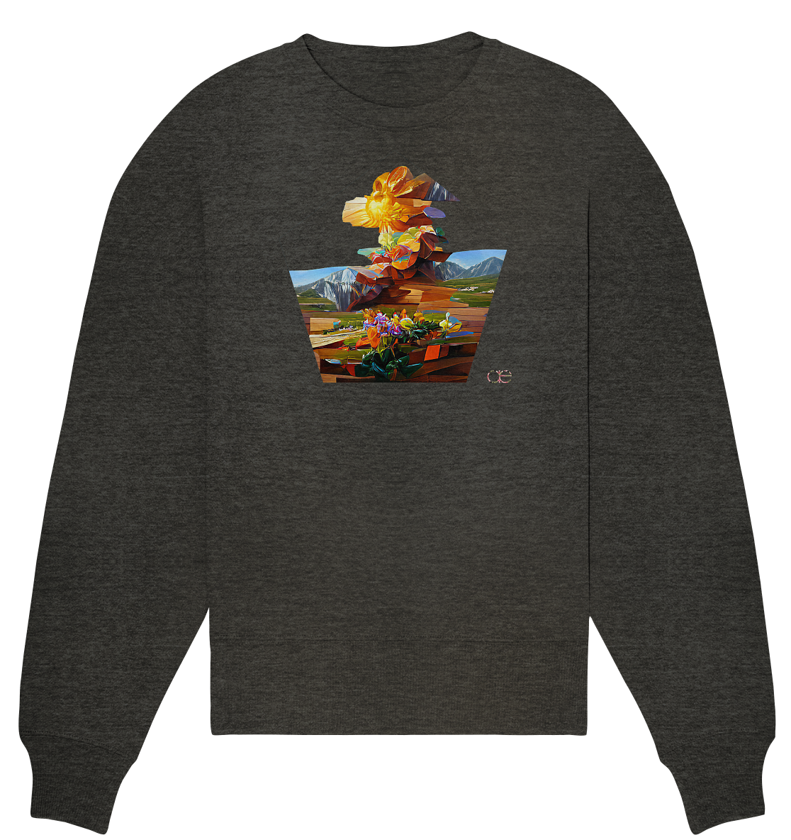 Flowerpots - Organic Oversize Sweatshirt