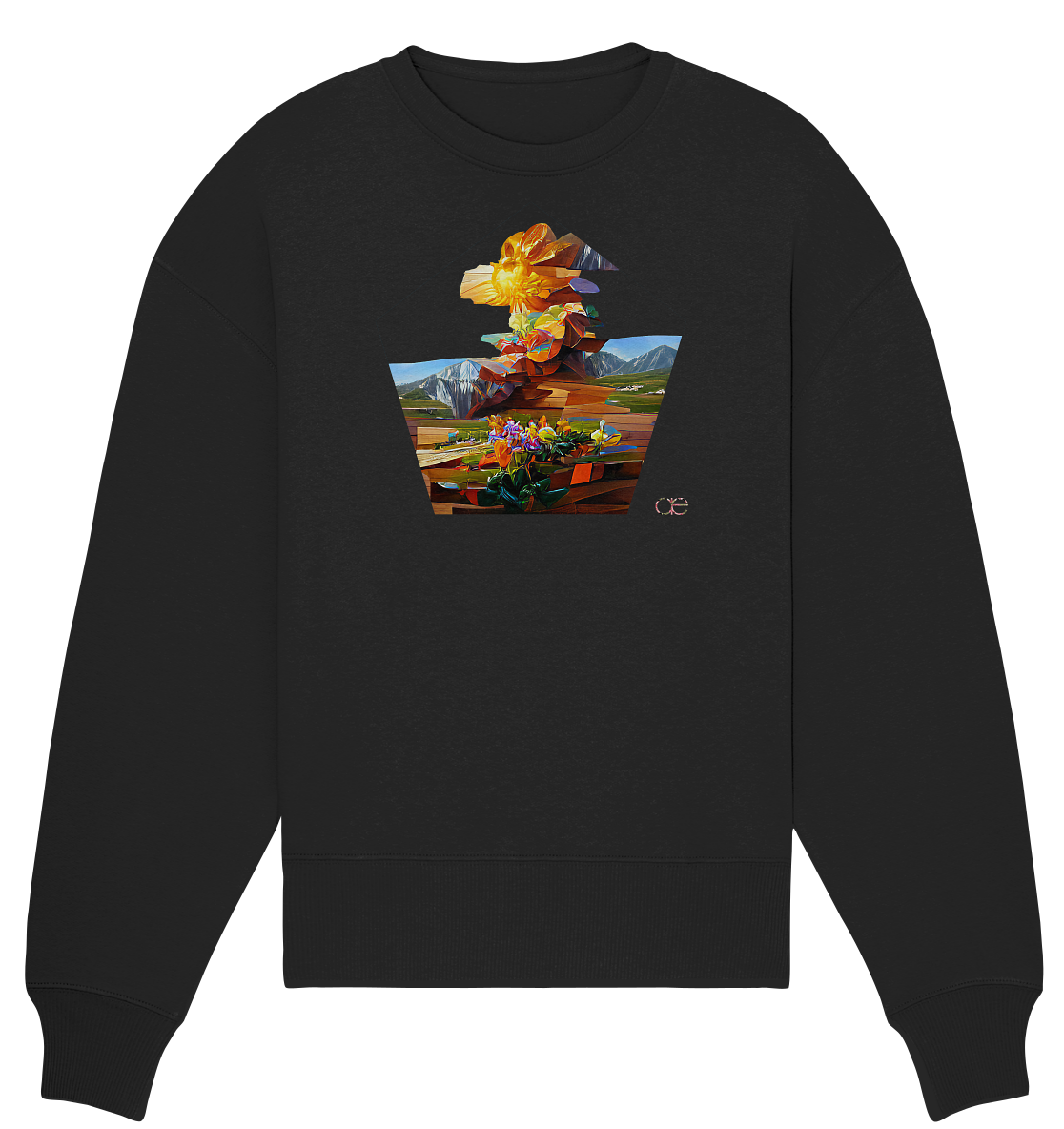 Flowerpots - Organic Oversize Sweatshirt