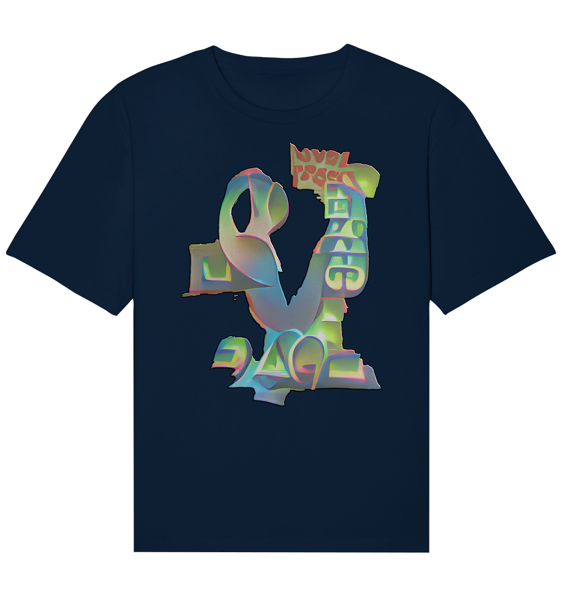 Peace & Love - Organic Relaxed Shirt